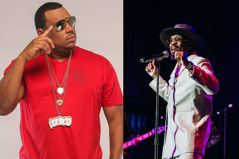 704 and Anthony Hamilton together celebrating their Southern soul collaboration “Slide”